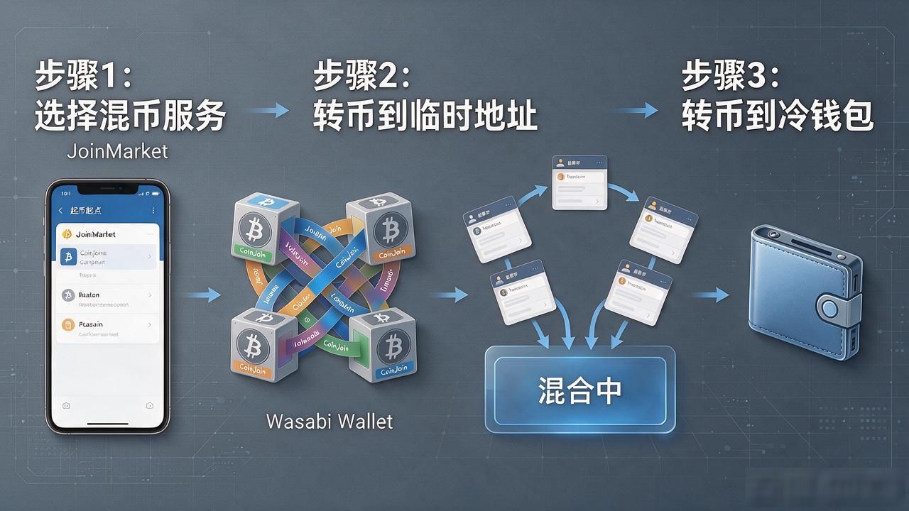 比特币混币原理与CoinJoin协议详解_Tornado Cash零知识证明隐私保护机制_数字货币怎么混币了