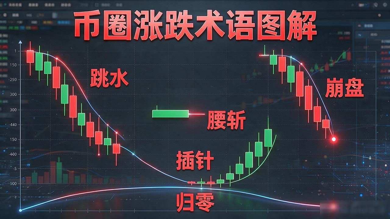 币圈术语解释_拉盘砸盘插针腰斩_炒数字货币涨跌叫什么