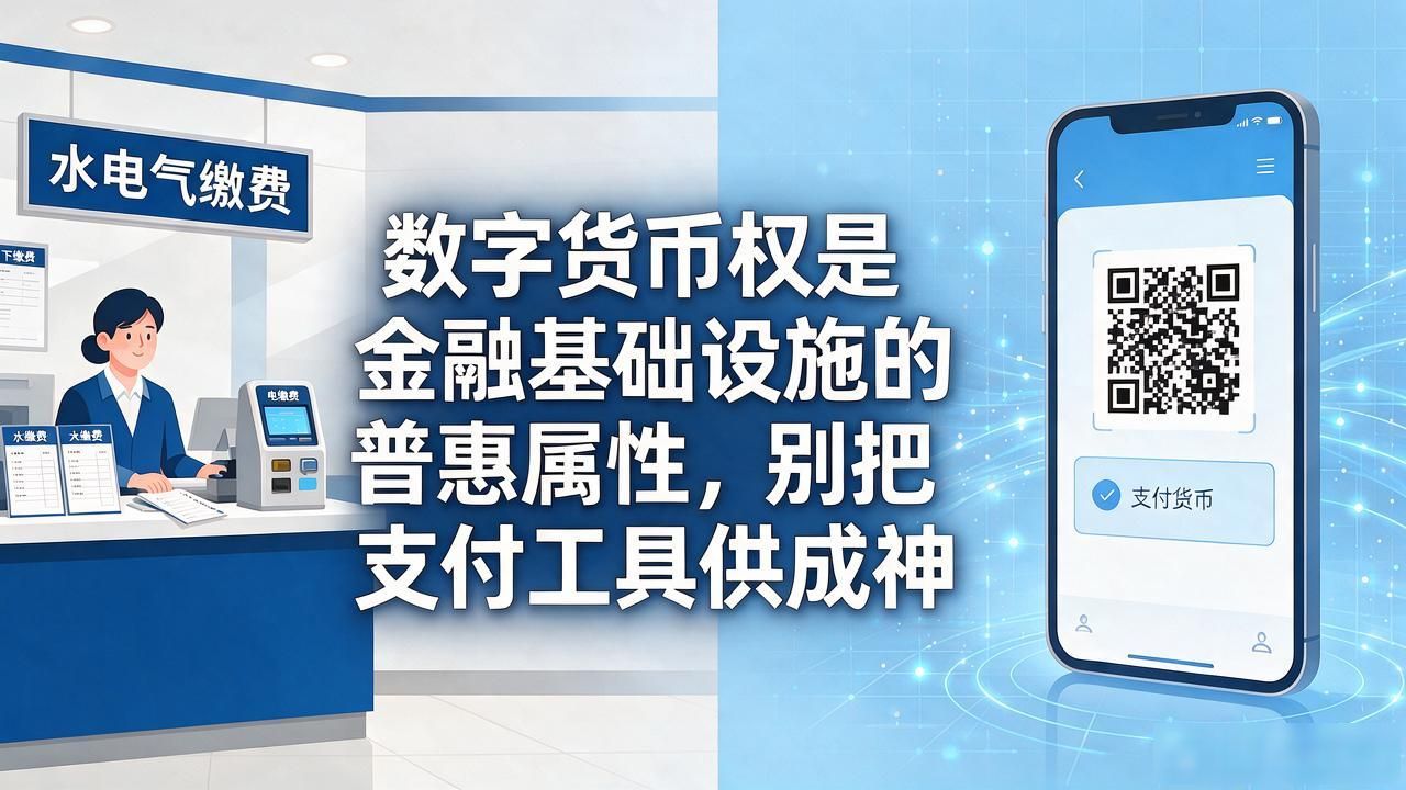 数字人民币权利_全民都有数字货币权吗_普惠金融基础设施