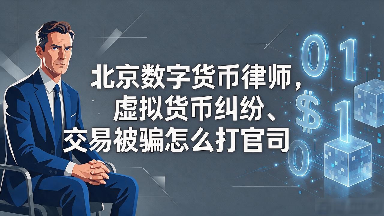 虚拟货币财产属性认定_数字货币北京律师_数字货币诉讼