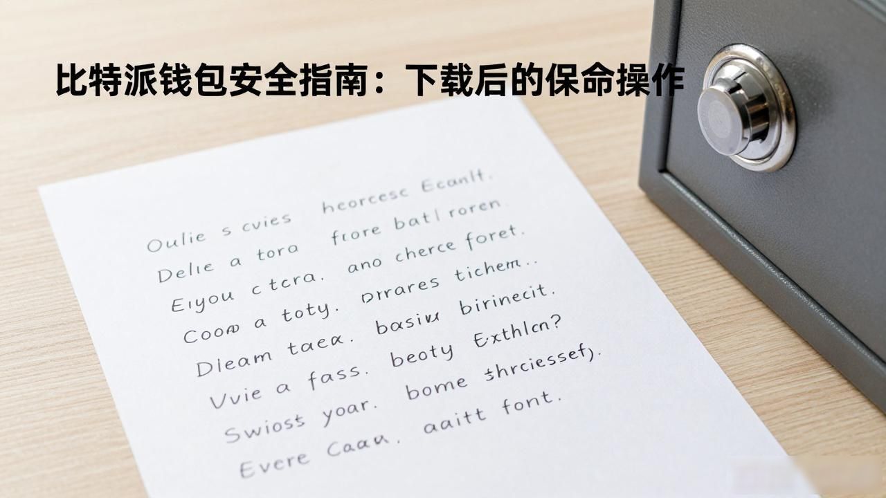 助记词安全保管方法_如何确保比特派钱包用户的资金安全，下载后需注意哪些操作规范与常识？_比特派钱包官方下载