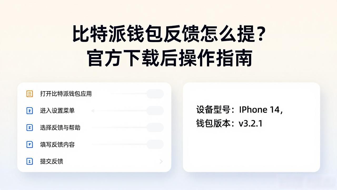比特派钱包反馈入口_比特派钱包提意见方法_如何在比特派钱包app官方下载网址中参与反馈?